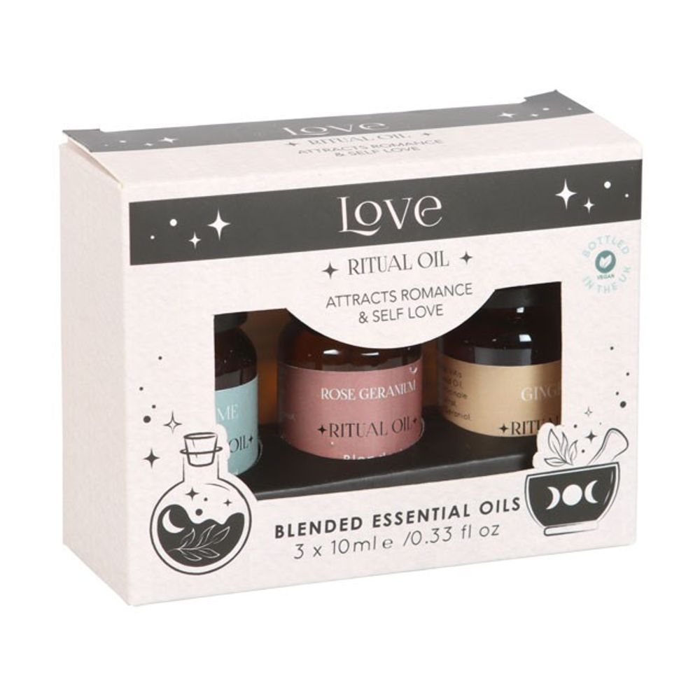 Set of 3 Love Ritual Blended Essential Oils