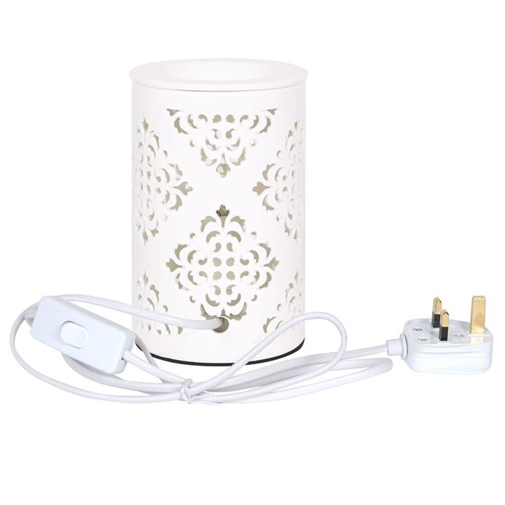 Damask Cut Out Electric Oil Burner